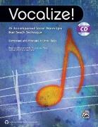 Vocalize! 1: 45 Accompanied Vocal Warm-Ups That Teach Technique, Book & Enhanced CD [With CD (Audio)]