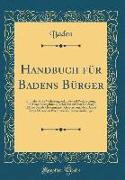 Handbuch für Badens Bürger