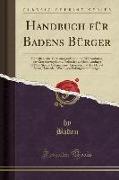 Handbuch für Badens Bürger
