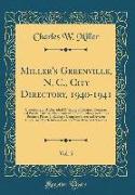 Miller's Greenville, N. C., City Directory, 1940-1941, Vol. 5