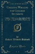 Creative Writing for College Students