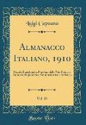 Almanacco Italiano, 1910, Vol. 15