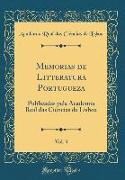 Memorias de Litteratura Portugueza, Vol. 3