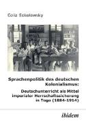Sprachenpolitik des deutschen Kolonialismus
