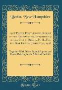 1928 Thirty-First Annual Report of the Receipts and Expenditures of the City of Berlin, N. H., For the Year Ending January 31, 1928