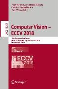 Computer Vision – ECCV 2018