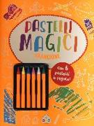 Pastelli magici (arancione). Con gadget