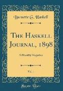 The Haskell Journal, 1898, Vol. 1