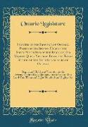 Statutes of the Province of Ontario, Passed in the Session Held in the Forty-Ninth Year of the Reign of Her Majesty Queen Victoria, Being the Third Session of the Fifth Legislature of Ontario