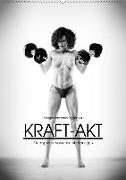 Kraft-Akt - Fitnessgirls in erotischen Abbildungen (Wandkalender 2019 DIN A2 hoch)