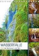 Wasserfälle in Oberbayern und Tirol (Tischkalender 2019 DIN A5 hoch)