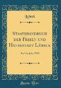 Staatshandbuch der Freien und Hansestadt Lübeck