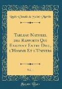 Tableau Naturel des Rapports Qui Existent Entre Dieu, l'Homme Et l'Univers, Vol. 1 (Classic Reprint)