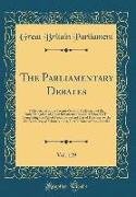 The Parliamentary Debates, Vol. 129