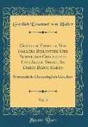 Gottlieb Emanuel Von Hallers Bibliothek Der Schweizer-Geschichte Und Aller Theile, So Dahin Bezug Haben, Vol. 5