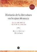 Historia de la literatura en lengua alemana : desde los inicios hasta la actualidad