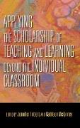 Applying the Scholarship of Teaching and Learning beyond the Individual Classroom