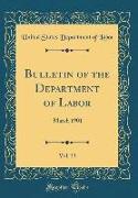 Bulletin of the Department of Labor, Vol. 33