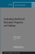 Evaluating Nonformal Education Programs and Settings