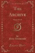 The Archive, Vol. 81