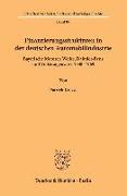 Finanzierungsstrukturen in der deutschen Automobilindustrie
