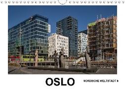 Oslo - Weltstadt mit Charme und Herz (Wandkalender 2019 DIN A4 quer)