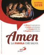 Amen. La parola che salva. Dicembre 2018