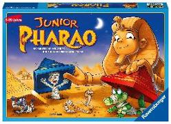 Ravensburger 21435 - Junior Pharao - Gesellschaftsspiel für die ganze Familie, Junior Version ,Spiel für Erwachsene und Kinder ab 5 Jahren, für 2-4 Spieler - Schätze suchen