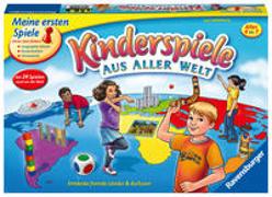Ravensburger 21441 - Kinderspiele aus aller Welt - Spielesammlung für Kinder, 24 Minispiele für 2 bis 4 Spieler ab 4-7 Jahren