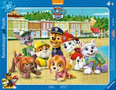 Ravensburger Kinderpuzzle - 06155 Familienfoto - Rahmenpuzzle für Kinder ab 4 Jahren, Paw Patrol Puzzle mit 37 Teilen