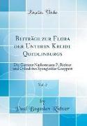 Beiträge Zur Flora Der Unteren Kreide Quedlinburgs, Vol. 2: Die Gattung Nathorstiana P. Richter Und Cylindrites Spongioides Goeppert (Classic Reprint)