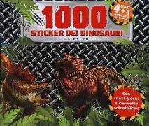 1000 stickers dei dinosauri. Con adesivi