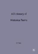 A Dictionary of Historical Terms