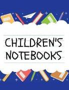 Childen's Notebooks (Book 3): Ages 4-8 Childhood Learning, Preschool Activity Book 100 Pages Size 8.5x11 Inch