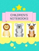 Childen's Notebooks (Book 7): Ages 4-8 Childhood Learning, Preschool Activity Book 100 Pages Size 8.5x11 Inch