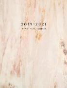 2019-2021 Three Year Planner: Weekly Planner 8.5 X 11 with To-Do List (Marble Cover Volume 3)