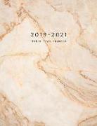 2019-2021 Three Year Planner: Weekly Planner 8.5 X 11 with To-Do List (Marble Cover Volume 4)