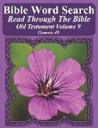 Bible Word Search Read Through the Bible Old Testament Volume 9: Genesis #9 Extra Large Print