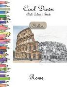 Cool Down [color] - Adult Coloring Book: Rome
