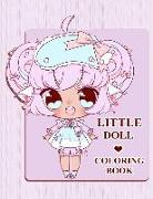 Little Doll Coloring Book: Coloring Book for Girls