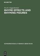 Rhyme effects and rhyming figures