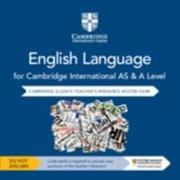 Cambridge International AS and A Level English Language Digital Teacher's Resource Access Card