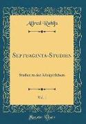 Septuaginta-Studien, Vol. 1