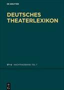 Deutsches Theater-Lexikon / St - U