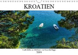 Kroatien - Landschaften am Mittelmeer (Wandkalender 2019 DIN A4 quer)