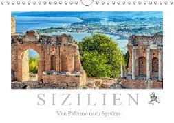 Sizilien - Von Palermo nach Syrakus (Wandkalender 2019 DIN A4 quer)
