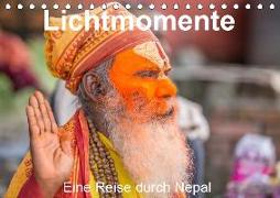 Lichtmomente - Eine Reise durch Nepal (Tischkalender 2019 DIN A5 quer)