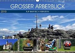 Grosser Arberblick auf Bayerisch Eisenstein (Wandkalender 2019 DIN A3 quer)