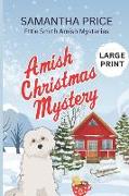 Amish Christmas Mystery Large Print