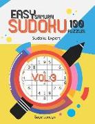 Easy Samurai Sudoku 100 Puzzles Vol.3: Sudoku Expert